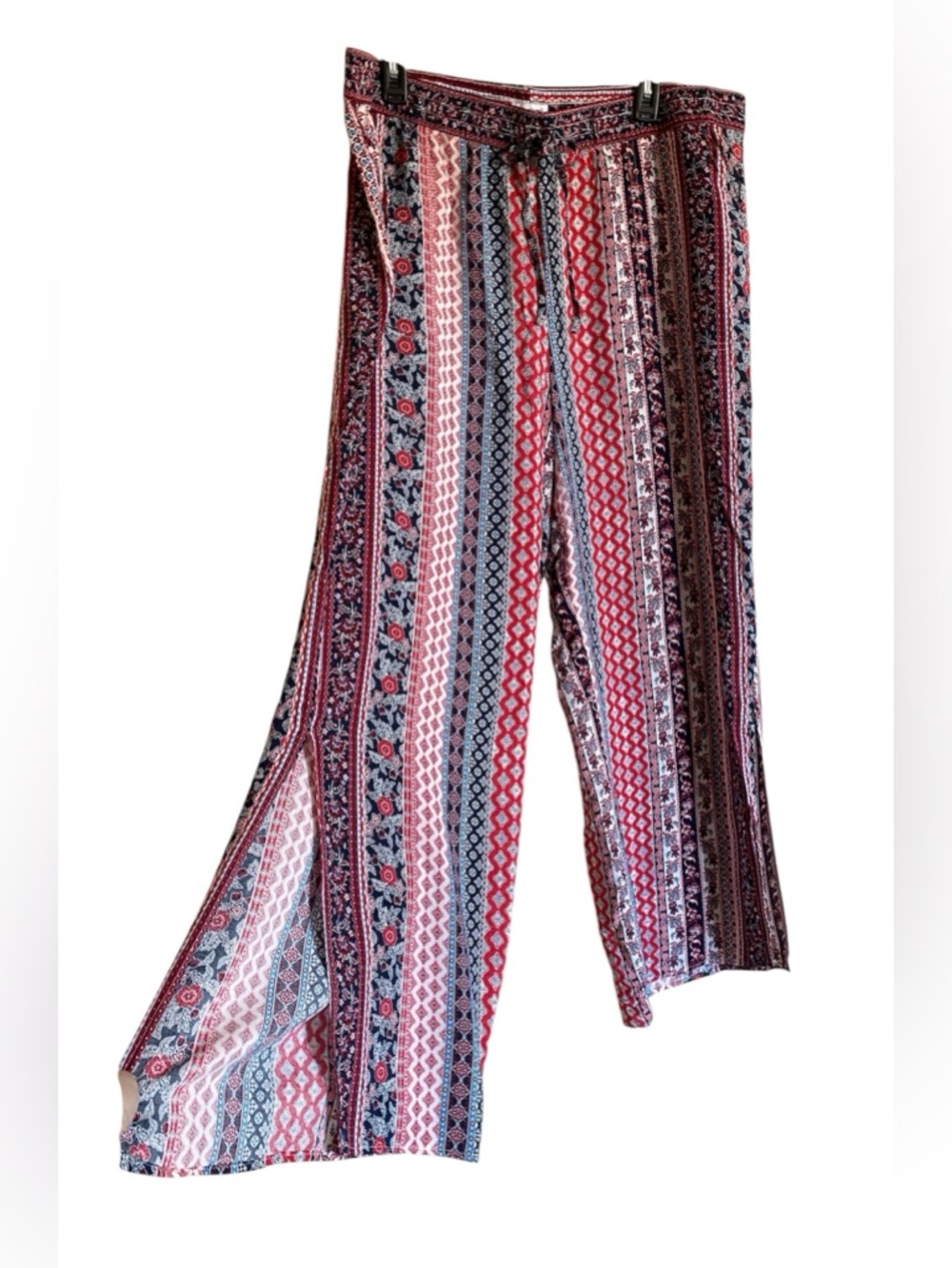 Women’s WESTPORT Wideleg Boho Flowy Pants Size 1X